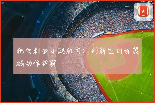 靶向刺激小腿肌肉：创新型训练器械动作拆解