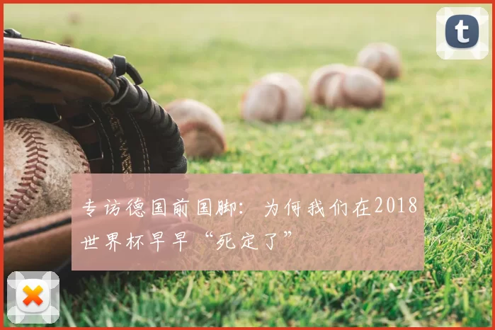 专访德国前国脚：为何我们在2018世界杯早早“死定了”